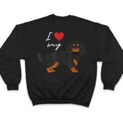 I Love My Black & Tan Cavalier King Charles Spaniel Lover T Shirt - Dream Art Europa