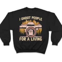 I Shoot People For A Living Photography Cat Photographer T Shirt - Dream Art Europa