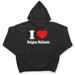 I love Belgian Malinois Dog Breed Lovers Animals T Shirt - Dream Art Europa