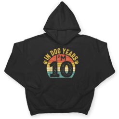 I'm 10 In Dog Years Vintage 70 Year Old Dog Lovers Birthday T Shirt - Dream Art Europa