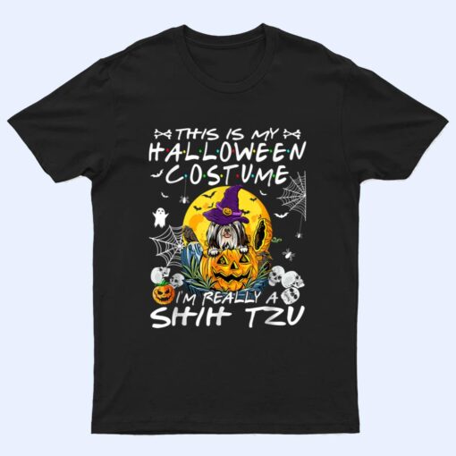 I'm Really A Shih Tzu Dog Lover Halloween Costume T Shirt