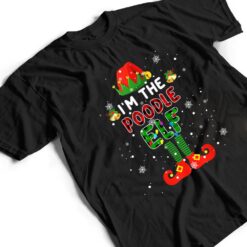 I'm The Poodle Elf Xmas Red Plaid Elf Costume Dog Lover T Shirt - Dream Art Europa