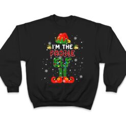 I'm The Poodle Elf Xmas Red Plaid Elf Costume Dog Lover T Shirt - Dream Art Europa