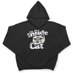 I'm an inside cat vintage style cat lovers T Shirt - Dream Art Europa