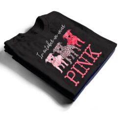 In October We Wear Pink Breast Cancer Awareness Pitbull Dog T Shirt - Dream Art Europa