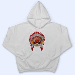 Indigenous Ragdoll Native American Cat Indian Headdress T Shirt - Dream Art Europa