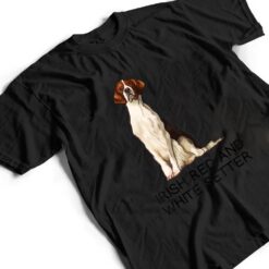 Irish Red and White Setter Crazy Dog Lover T Shirt - Dream Art Europa