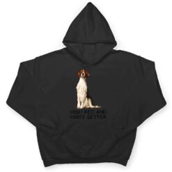 Irish Red and White Setter Crazy Dog Lover T Shirt - Dream Art Europa