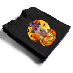 Irish Wolfhound Witch Pumpkin Halloween Dog Lover Funny T Shirt - Dream Art Europa