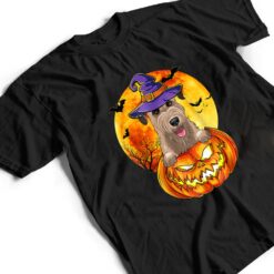 Irish Wolfhound Witch Pumpkin Halloween Dog Lover Funny T Shirt - Dream Art Europa