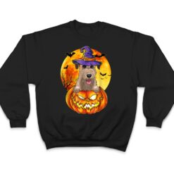 Irish Wolfhound Witch Pumpkin Halloween Dog Lover Funny T Shirt - Dream Art Europa