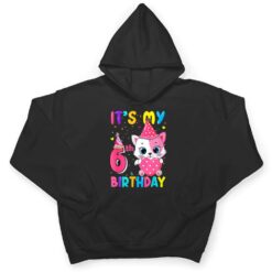 It S My 6H Birthday Cute Cat Happy Bithday T Shirt - Dream Art Europa