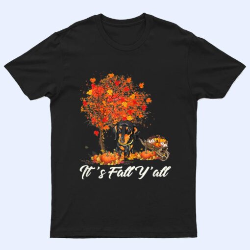 It's Fall Y'all Beagle Dog Lovers Thanksgiving Halloween T Shirt