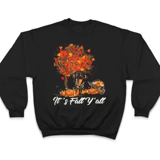 It's Fall Y'all Beagle Dog Lovers Thanksgiving Halloween T Shirt