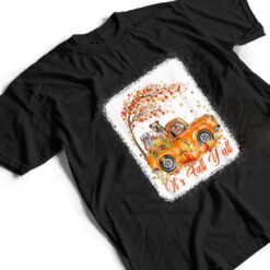 It's Fall Y'all Bulldog Riding Truck Pumpkin Autumn Fall T Shirt - Dream Art Europa