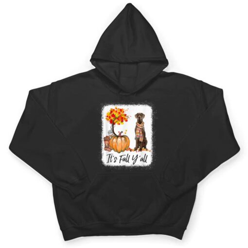 It's Fall Y'all Great Dane Dog Lovers Thanksgiving Halloween T Shirt