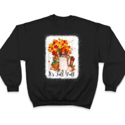 It's Fall Y'all Papillion Dog Halloween Thanksgiving T Shirt - Dream Art Europa