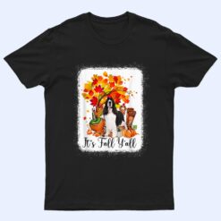 It's Fall Y'all Springer Spaniel Dog Halloween Thanksgiving T Shirt