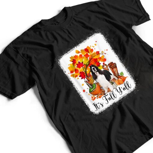 It's Fall Y'all Springer Spaniel Dog Halloween Thanksgiving T Shirt