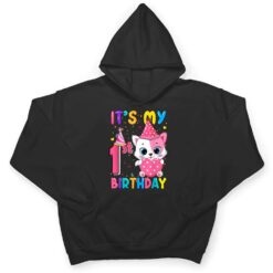 It's My 1st Birthday Girl Funny Cat Birthday 1 Year Old T Shirt - Dream Art Europa