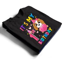 It's My 1st Birthday Girl Funny Dog Birthday 2021 Year Old T Shirt - Dream Art Europa