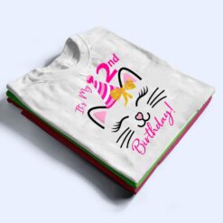 It's My 2nd Birthday Girl Funny Cat Birthday 2 Year Old T Shirt - Dream Art Europa