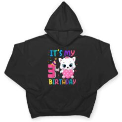 It's My 3rd Birthday Girl Funny Cat Birthday 3 Year Old T Shirt - Dream Art Europa