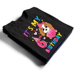 It's My 6th Birthday Girl Funny Dog Birthday 2016 Year Old T Shirt - Dream Art Europa