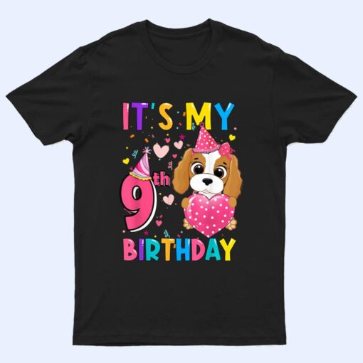 It's My 9th Birthday Girl Funny Dog Birthday 2013 Year Old T Shirt