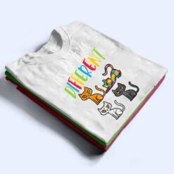 Its Ok To Be Different Cat Puzzle Cute Autism Awareness Kids T Shirt - Dream Art Europa