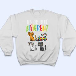 Its Ok To Be Different Cat Puzzle Cute Autism Awareness Kids T Shirt - Dream Art Europa