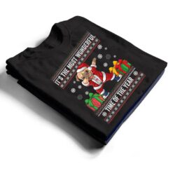 Its The Most Wonderful Time Of The Year Dabbing Pug Dog Xmas T Shirt - Dream Art Europa