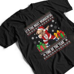 Its The Most Wonderful Time Of The Year Dabbing Pug Dog Xmas T Shirt - Dream Art Europa