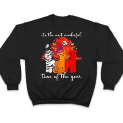 Its The Most Wonderful Time Of The Year Funny Dog Halloween T Shirt - Dream Art Europa