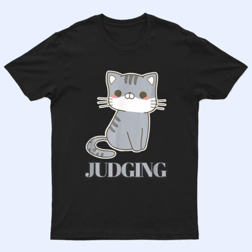 Judging Meme Funny Retro Style Vintage Cats T Shirt