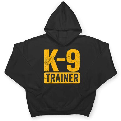 K9 Trainer Police Dog Handler Training T Shirt