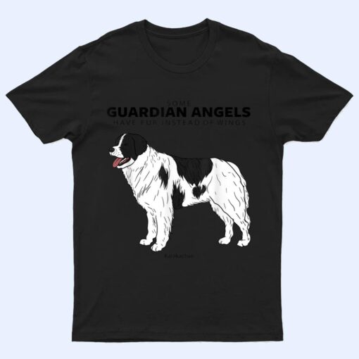 Karakachan Livestock Guardian Dog Guardian Angel With Fur T Shirt