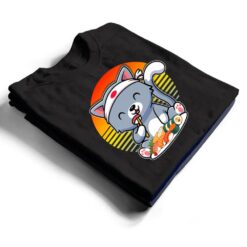 Kawaii Anime Cat Otaku Japanese Sushi Gift Girls Kids Teens Premium T Shirt - Dream Art Europa