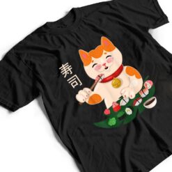 Kawaii Anime Cats Vintage Japanese Sushi Lover T Shirt - Dream Art Europa