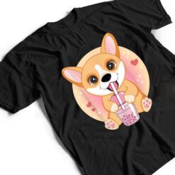 Kawaii Anime Corgi Lover Dog Boba Bubble Tea Cute Japanese T Shirt - Dream Art Europa