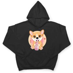 Kawaii Anime Corgi Lover Dog Boba Bubble Tea Cute Japanese T Shirt - Dream Art Europa