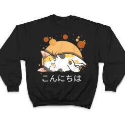 Kawaii Cat Anime Japanese Gift Official nager T Shirt - Dream Art Europa