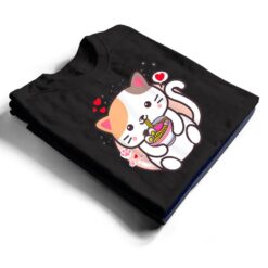 Kawaii Cat Ramen Anime Japanese Food Girls Official Teenager T Shirt - Dream Art Europa