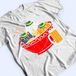 Kawaii Cats Ramen Glasses German Hat Oktoberfest Bavarian T Shirt - Dream Art Europa