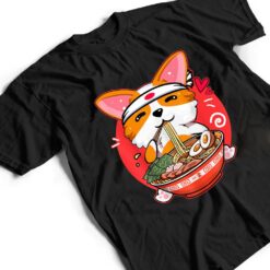 Kawaii Corgi Ramen Cute Anime Japanese Noodles Dog Lovers T Shirt - Dream Art Europa