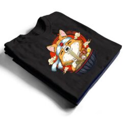 Kawaii Corgi Ramen Cute Japanese Dog Lover Manga Anime Gifts T Shirt - Dream Art Europa