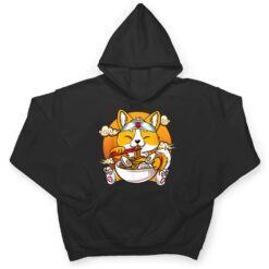 Kawaii Corgi Ramen Cute Japanese Manga Anime Gift Dog Lovers Ver 1 T Shirt - Dream Art Europa