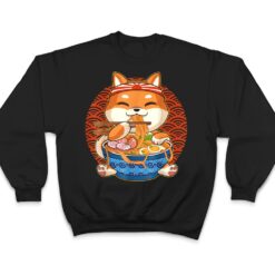 Kawaii Corgi Ramen Cute Japanese Manga Anime Gift Dog Lovers Ver 2 T Shirt - Dream Art Europa