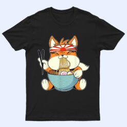 Kawaii Corgi Ramen Cute Japanese Manga Anime Gift Dog Lovers Ver 3 T Shirt