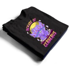 Kawaii Pastel Goth Cute Creepy 3-Headed Dog Funny Cerberus T Shirt - Dream Art Europa